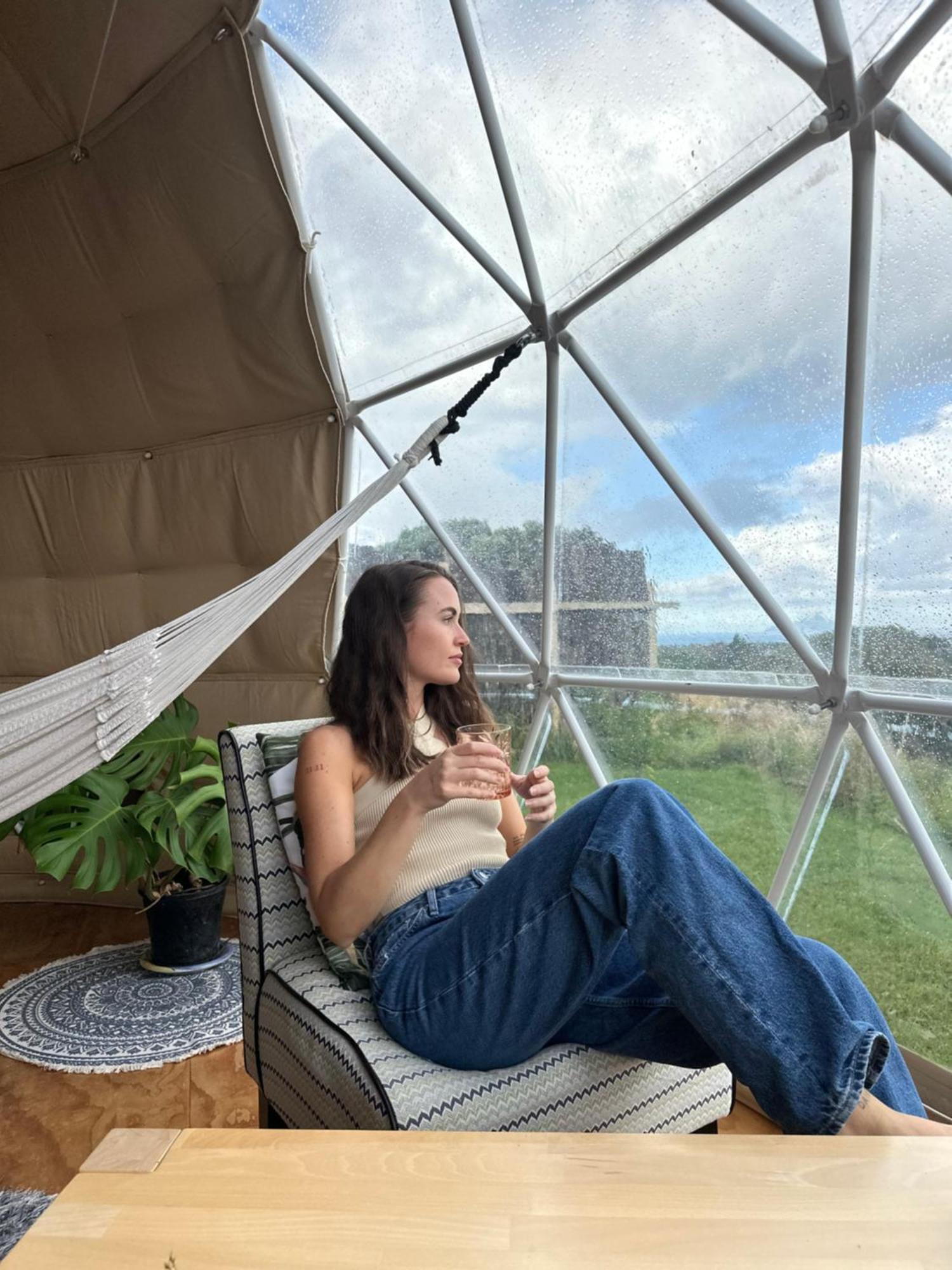 Hotel 1 Waipu Off-Grid Eco Seaview Geodesic Glamping Dome Esterno foto