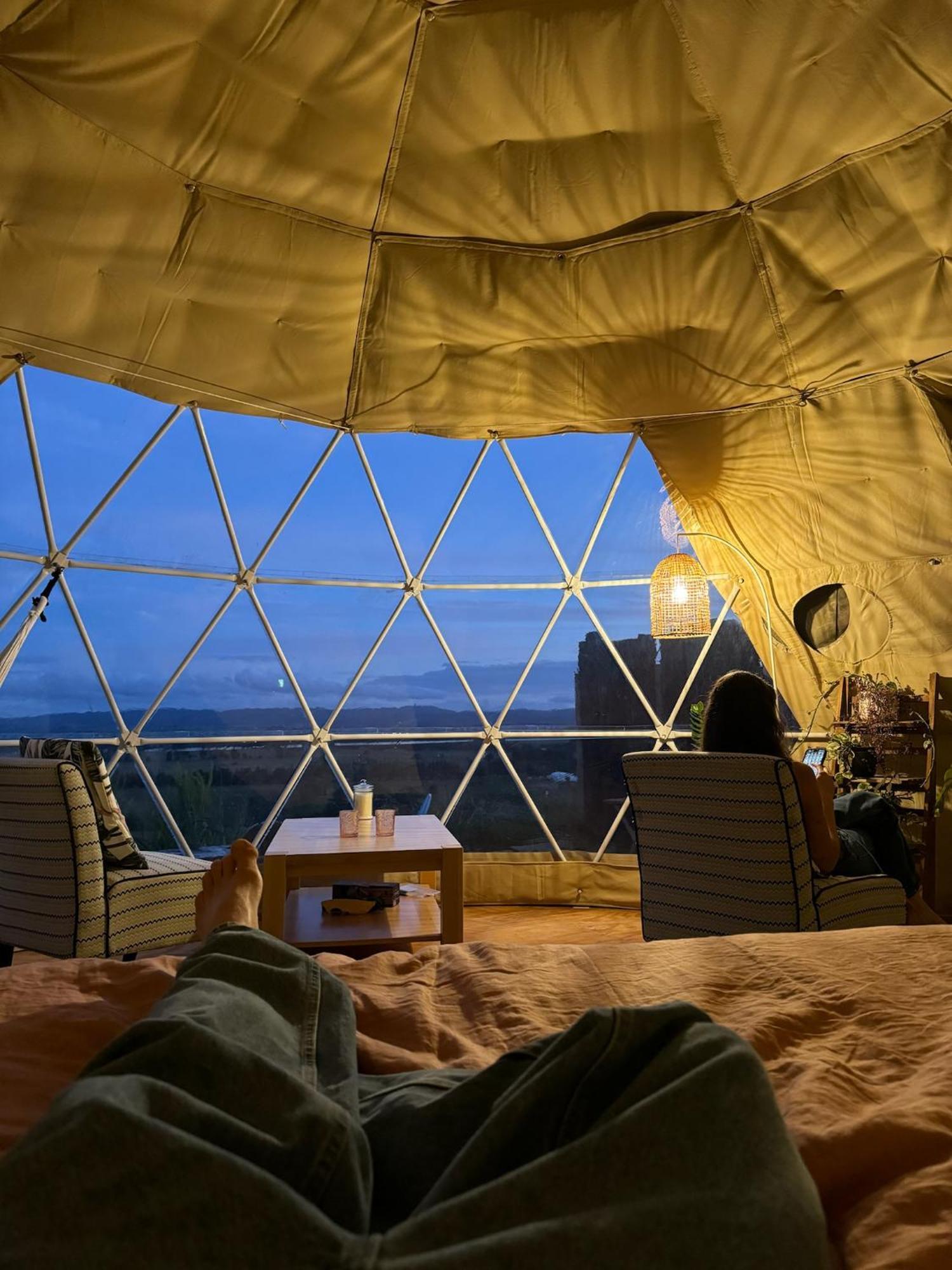Hotel 1 Waipu Off-Grid Eco Seaview Geodesic Glamping Dome Esterno foto