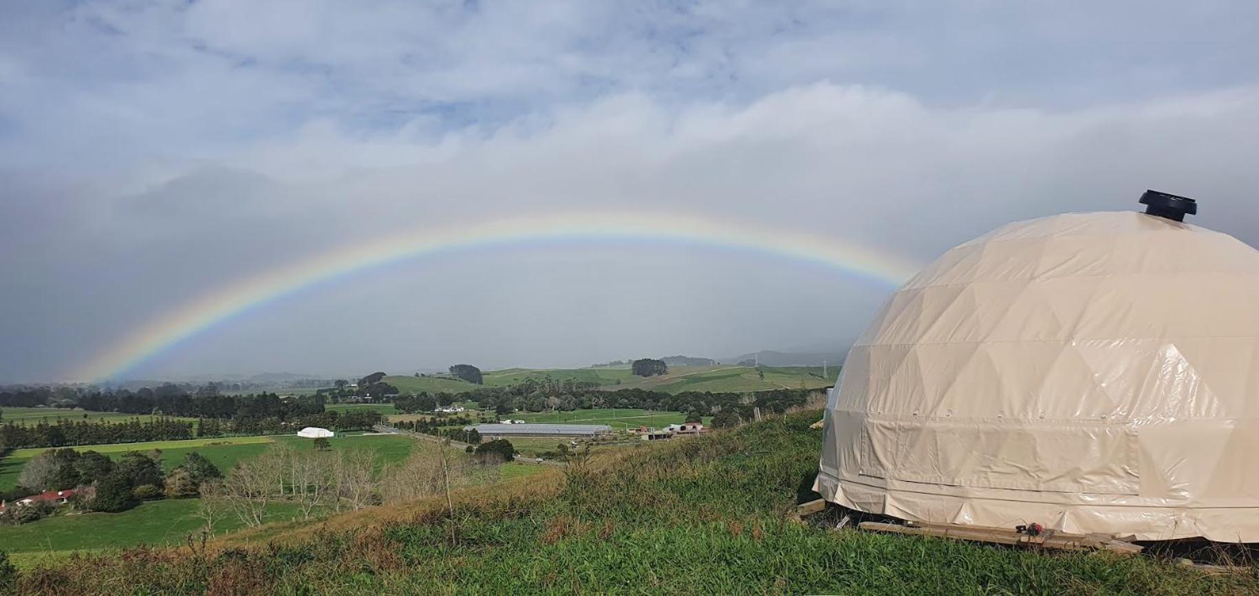 Hotel 1 Waipu Off-Grid Eco Seaview Geodesic Glamping Dome Esterno foto