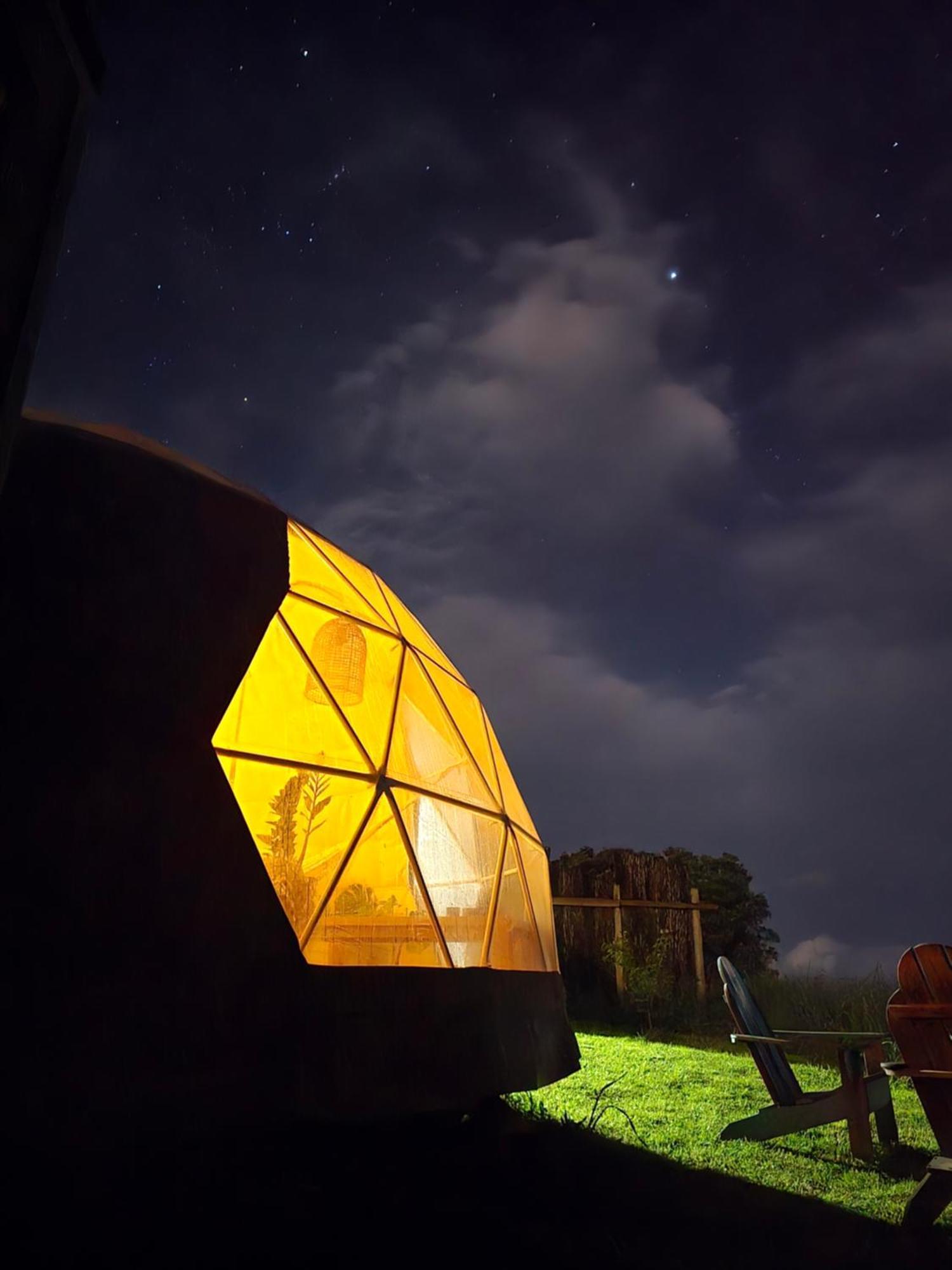 Hotel 1 Waipu Off-Grid Eco Seaview Geodesic Glamping Dome Esterno foto